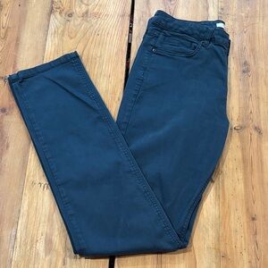 GERARD DAREL Paris 42 Teal Straight Leg 5-Pocket Jeans Stretch